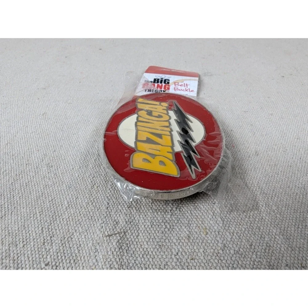 Bazinga! The Big Bang Theory Ripple Junction Belt Buckle 2012 New In Packaging